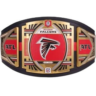 atlanta falcons wwe legacy title belt