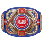 detroit pistons wwe legacy title belt