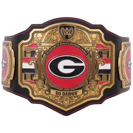 georgia bulldogs wwe legacy title belt