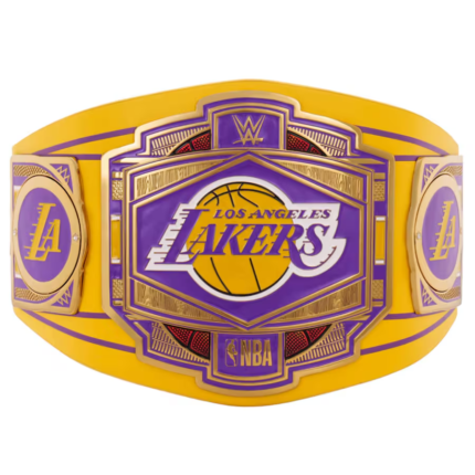 los angeles lakers wwe legacy title belt