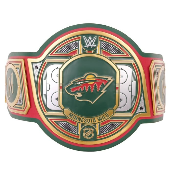 minnesota wild wwe legacy title belt