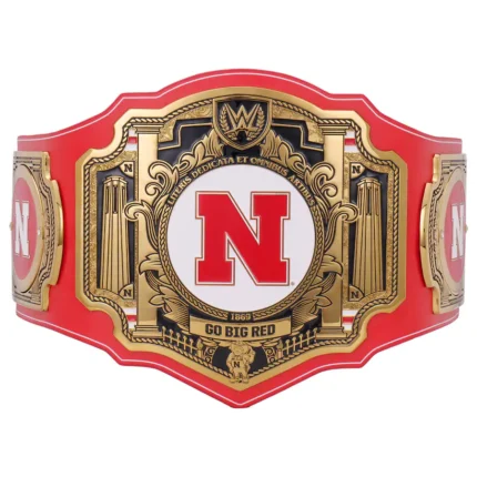 nebraska huskers wwe legacy title belt