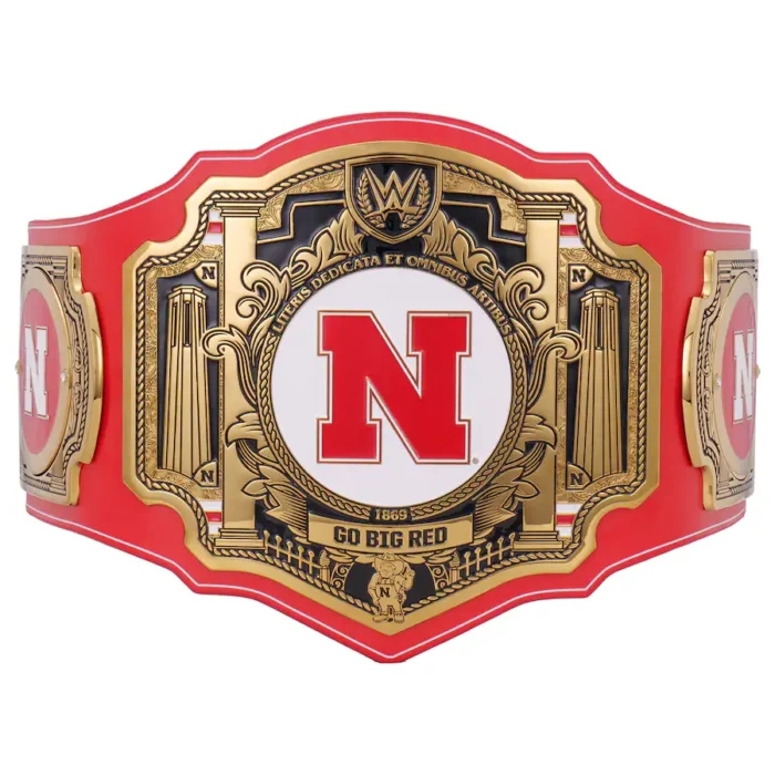 nebraska huskers wwe legacy title belt
