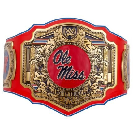 ole miss rebels wwe legacy title belt
