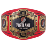portland trail blazers wwe legacy title belt