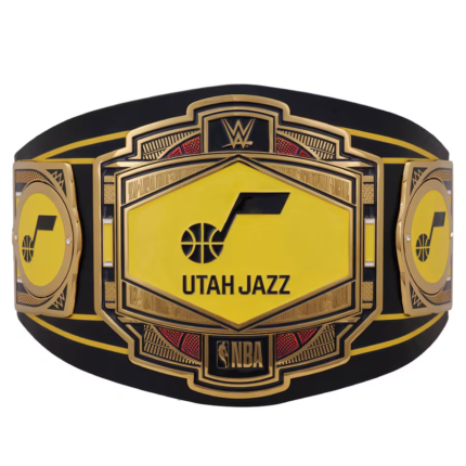 utah jazz wwe legacy title belt