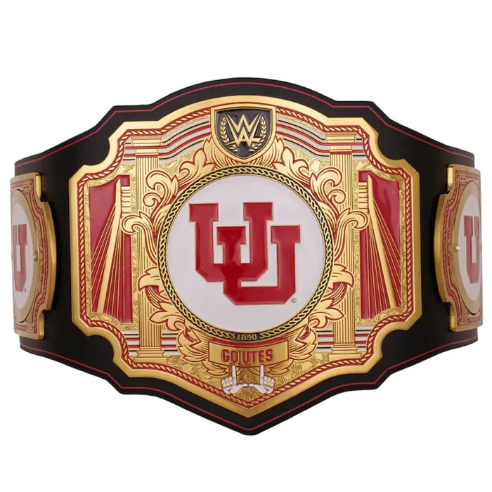 utah utes wwe legacy title belt