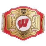 wisconsin badgers wwe legacy title belt