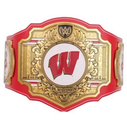 wisconsin badgers wwe legacy title belt