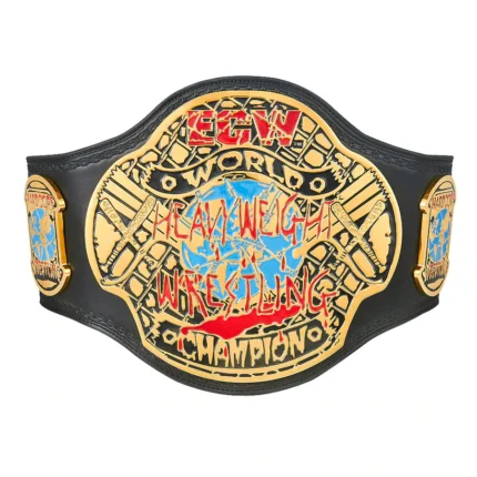 ecw world heavyweight championship replica title belt