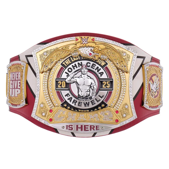 john cena farewell tour 2025 springfield spinner championship replica title belt